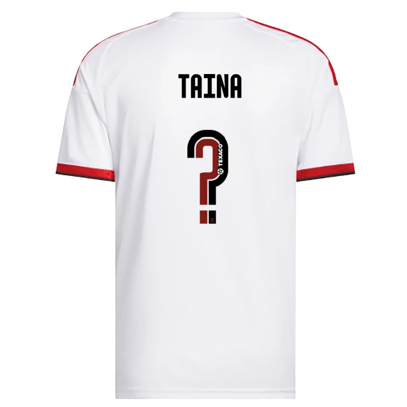 DanxenレディースTaina#0白赤黒アウェイシャツ2026/27ジャージーユニフォーム