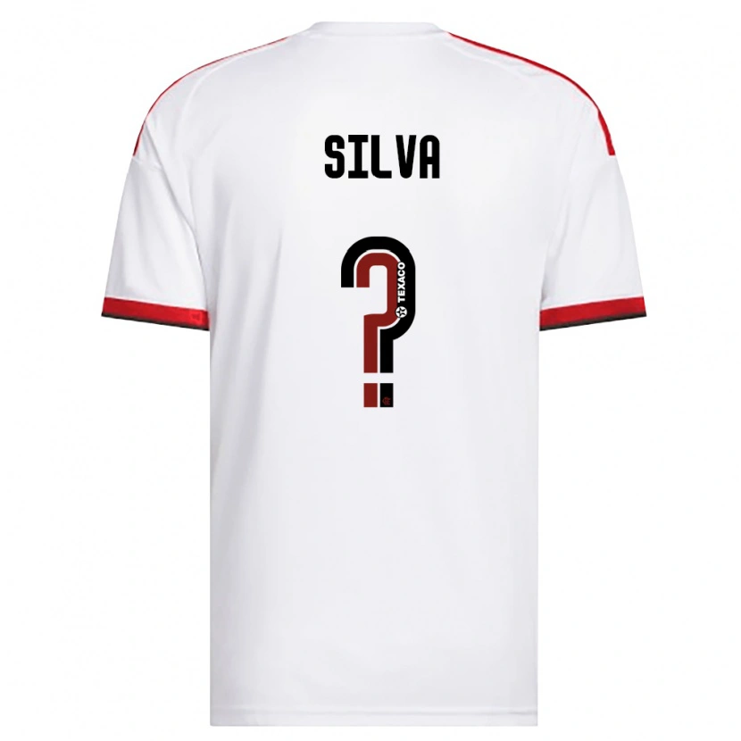 DanxenレディースVictor Silva#0白赤黒アウェイシャツ2026/27ジャージーユニフォーム