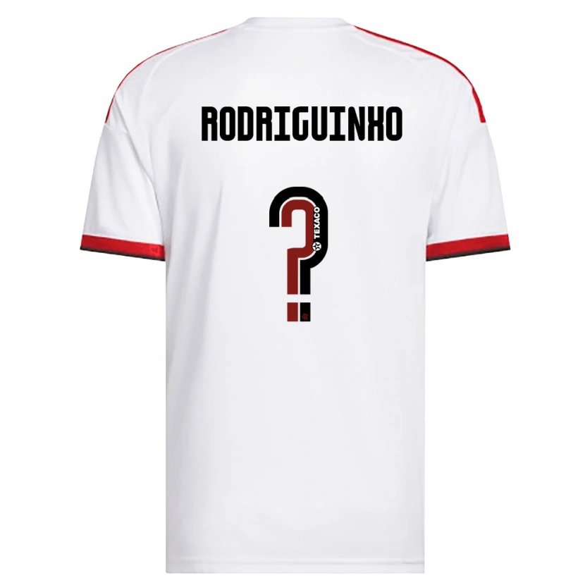 DanxenレディースRodriguinho#0白赤黒アウェイシャツ2026/27ジャージーユニフォーム