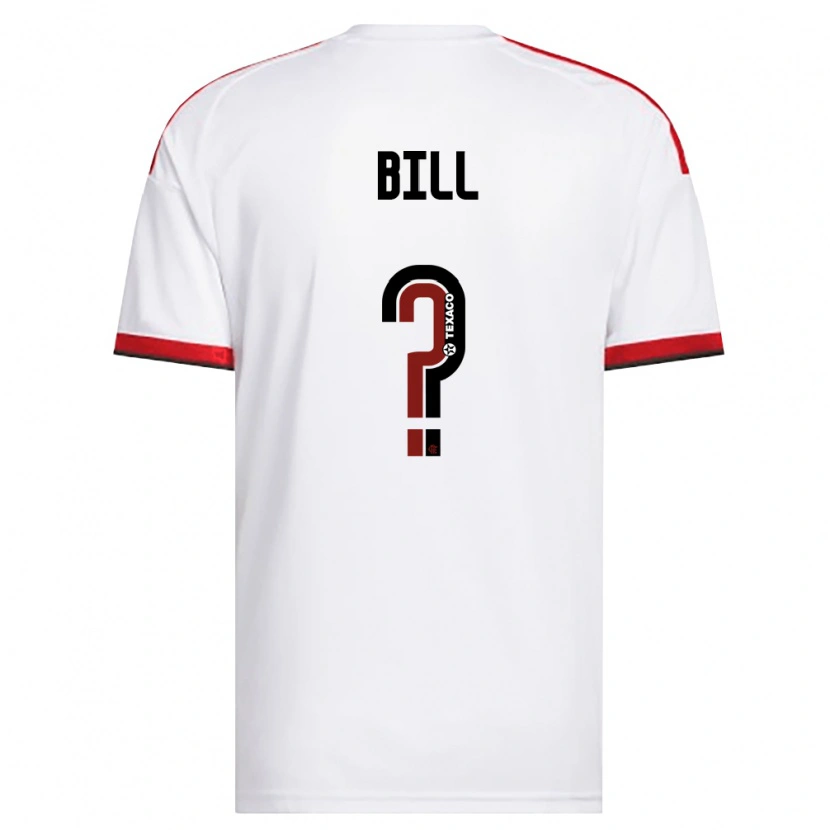 DanxenレディースBill#0白赤黒アウェイシャツ2026/27ジャージーユニフォーム