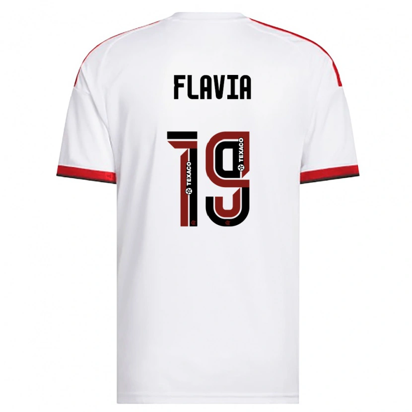 DanxenレディースFlavia#19白赤黒アウェイシャツ2026/27ジャージーユニフォーム