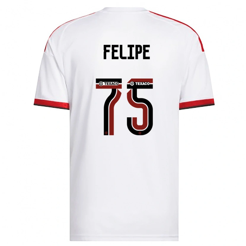 Danxenレディースルイス・フェリペ・ラモス・マルチ#75白赤黒アウェイシャツ2026/27ジャージーユニフォーム