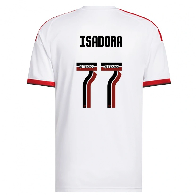 DanxenレディースIsadora#77白赤黒アウェイシャツ2026/27ジャージーユニフォーム