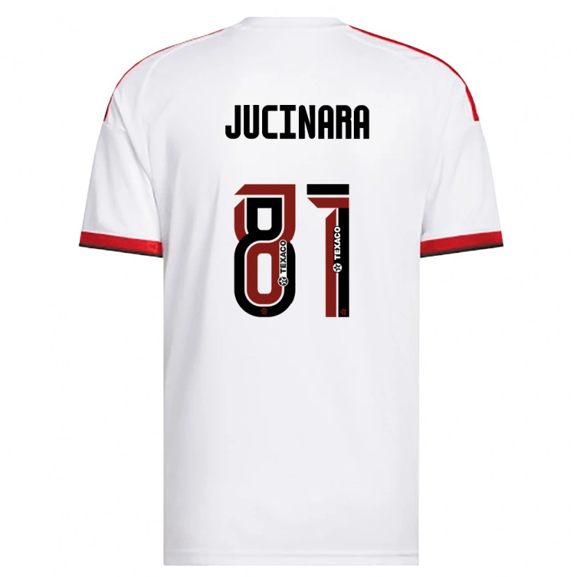 Danxenレディースジュシナラ#81白赤黒アウェイシャツ2026/27ジャージーユニフォーム
