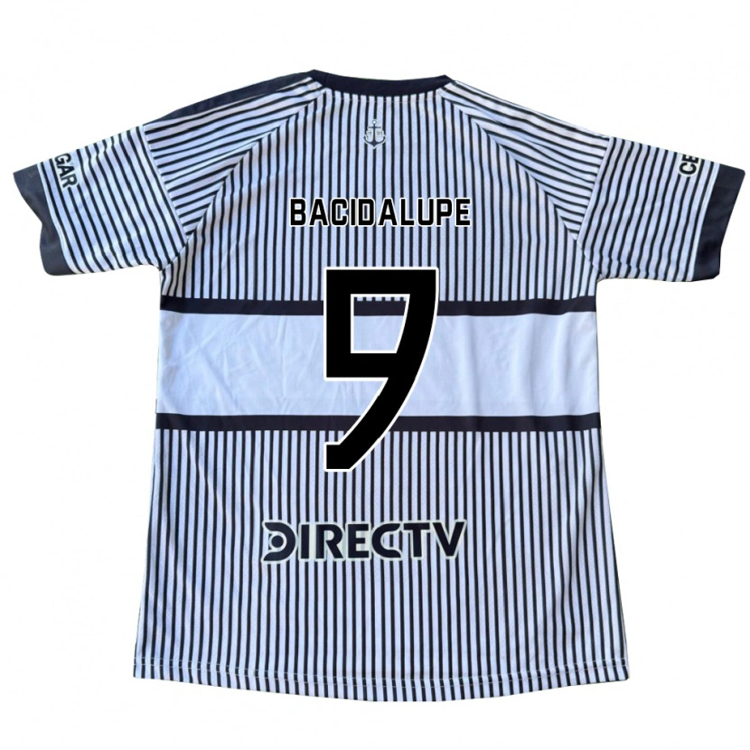 DanxenレディースRodrigo Bacidalupe#9白黒黄アウェイシャツ2026/27ジャージーユニフォーム
