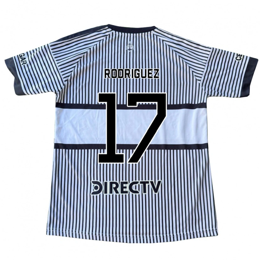 Danxenレディースファニー・ロドリゲス#17白黒黄アウェイシャツ2026/27ジャージーユニフォーム