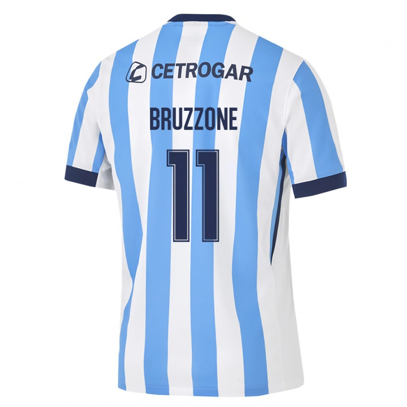 DanxenキッズVanina Bruzzone#11薄青白黒ホームシャツ2026/27ジャージーユニフォーム