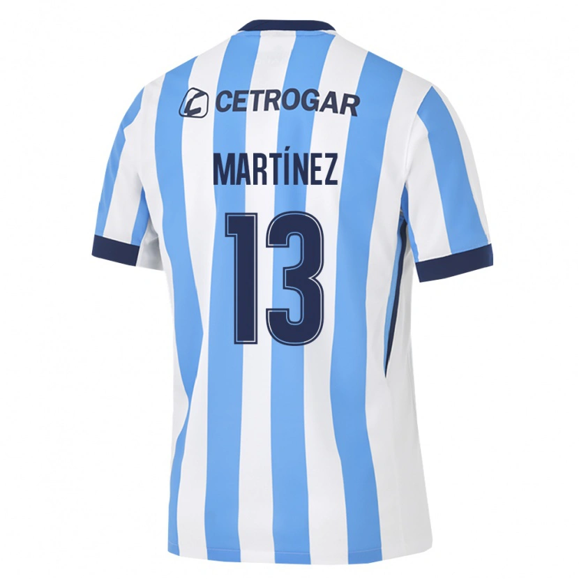 DanxenキッズMateo Martínez#13薄青白黒ホームシャツ2026/27ジャージーユニフォーム