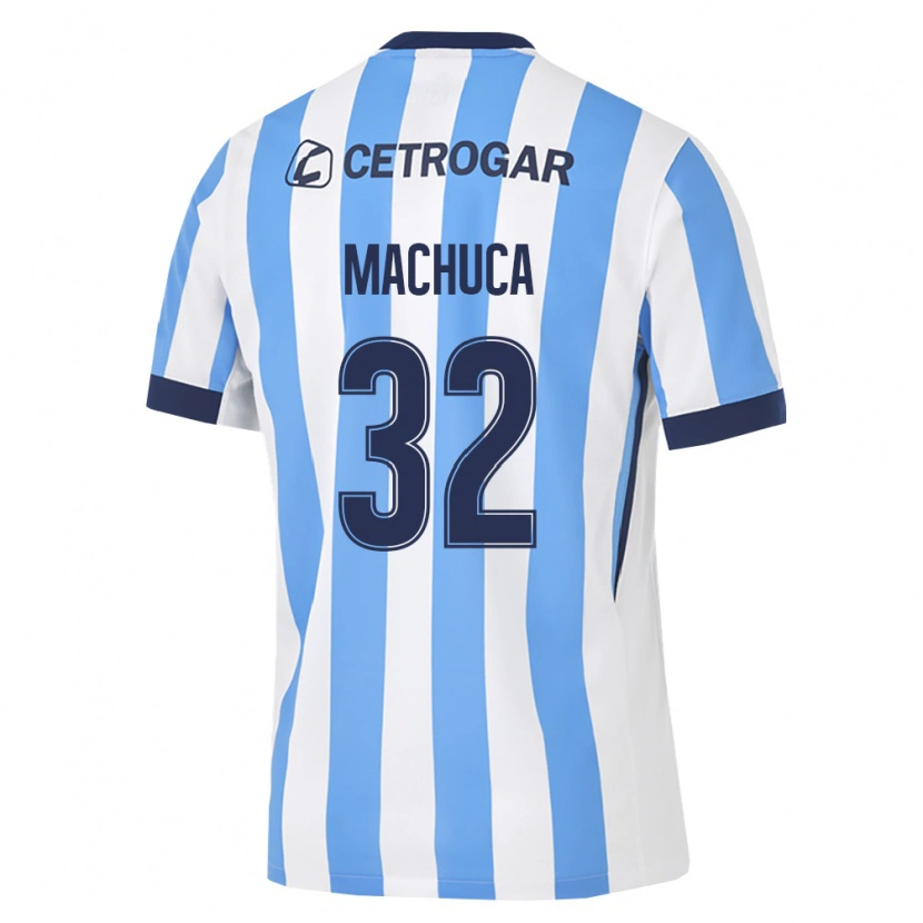 DanxenキッズElias Machuca#32薄青白黒ホームシャツ2026/27ジャージーユニフォーム