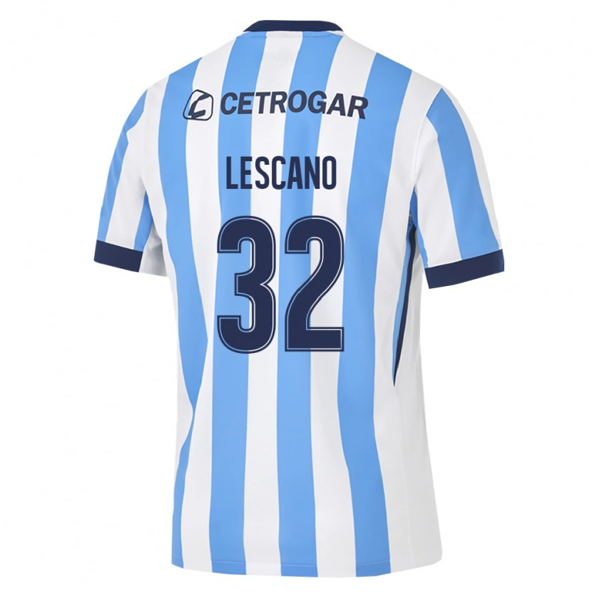 DanxenキッズMacarena Lescano#32薄青白黒ホームシャツ2026/27ジャージーユニフォーム