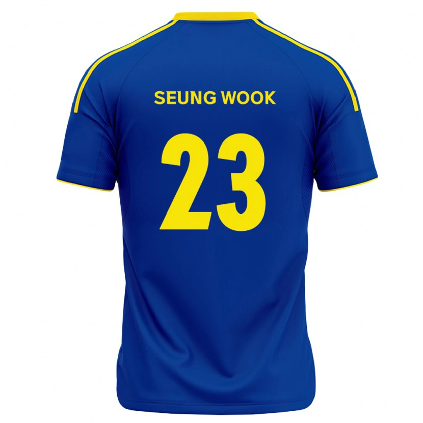 DanxenキッズSeung-Wook Seo#23ロイヤルブルー黄ホームシャツ2026/27ジャージーユニフォーム