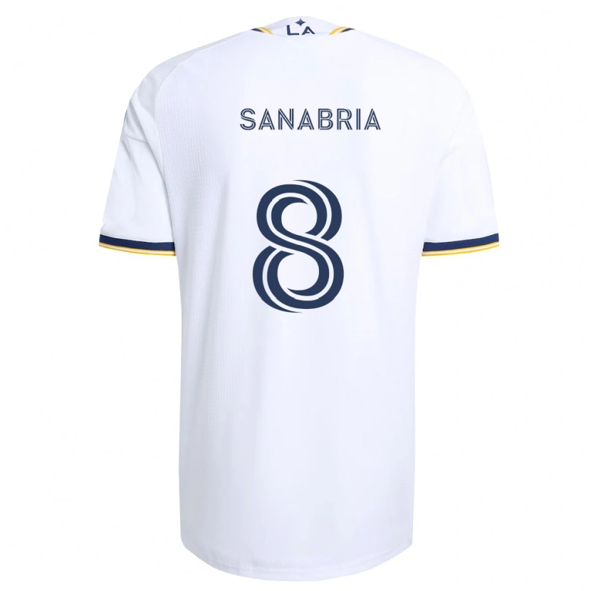 Danxenキッズルーカス・サナブリア#8青黄白ホームシャツ2026/27ジャージーユニフォーム