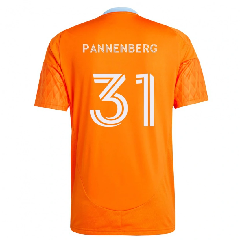 Danxenキッズアンドリュー・パネンベルク#31オレンジ白ホームシャツ2026/27ジャージーユニフォーム