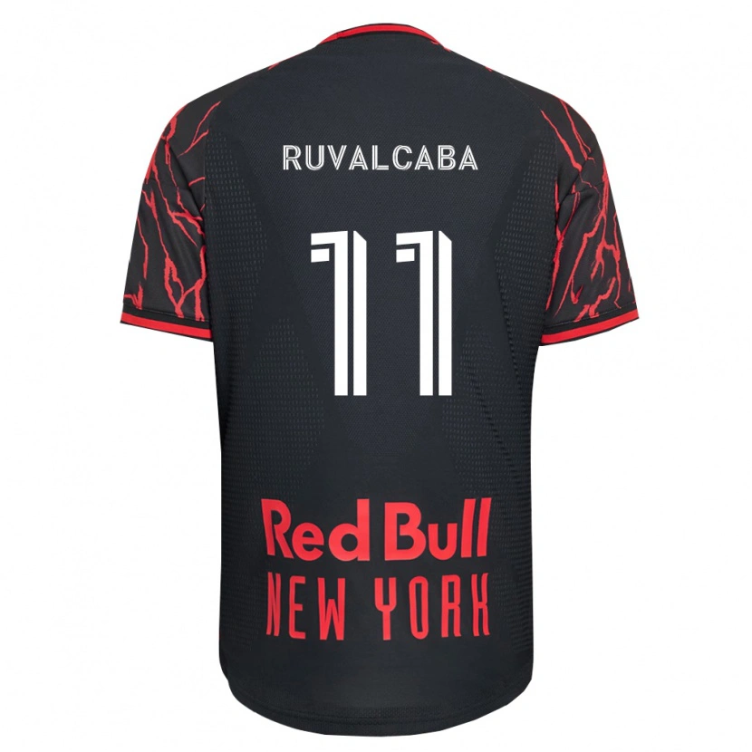 Danxenキッズホルヘ・ルバルカバ#11赤黒白ホームシャツ2026/27ジャージーユニフォーム