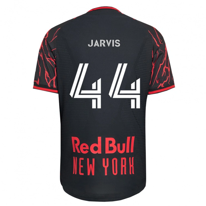 Danxenキッズエイデン・ジャーヴィス#44赤黒白ホームシャツ2026/27ジャージーユニフォーム