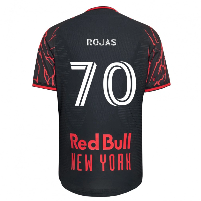 Danxenキッズアンディ・ロジャス#70赤黒白ホームシャツ2026/27ジャージーユニフォーム
