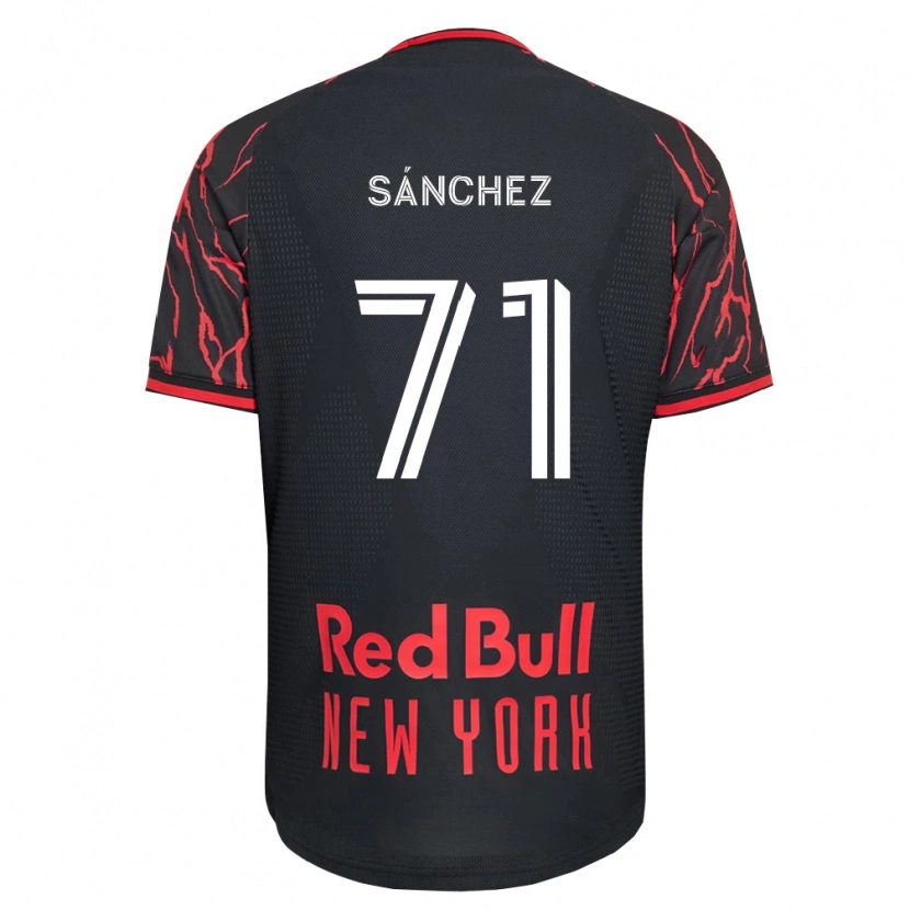 Danxenキッズアイマール・サンチェス#71赤黒白ホームシャツ2026/27ジャージーユニフォーム