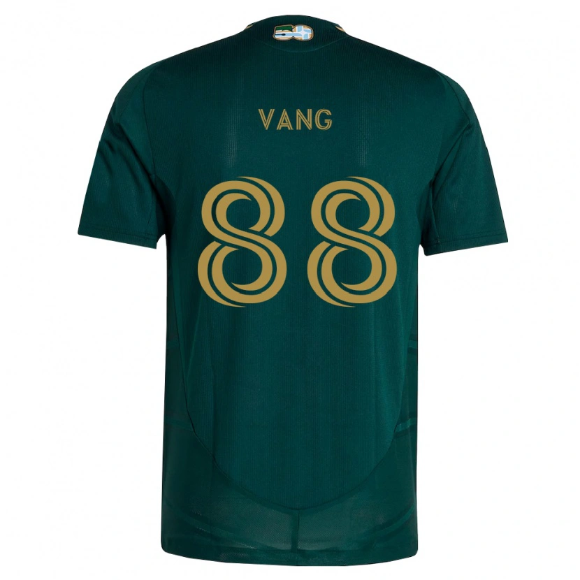Danxenキッズマイケル・ヴァン#88濃緑茶ホームシャツ2026/27ジャージーユニフォーム