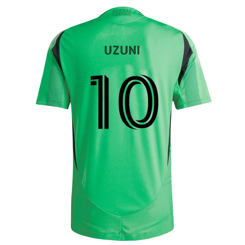 Danxenキッズミルト・ウズニ#10エメラルド黒ホームシャツ2026/27ジャージーユニフォーム