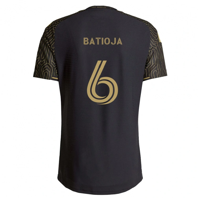 DanxenキッズJeremy Batioja#6茶黒ホームシャツ2026/27ジャージーユニフォーム