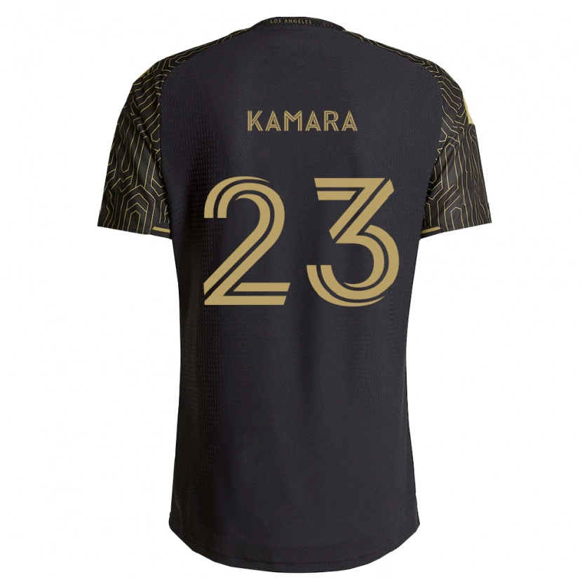Danxenキッズケイ・カマラ#23茶黒ホームシャツ2026/27ジャージーユニフォーム