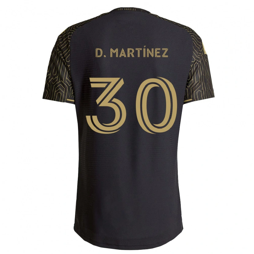 DanxenキッズDavid Martínez#30茶黒ホームシャツ2026/27ジャージーユニフォーム