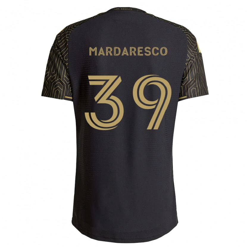 DanxenキッズNathan Mardaresco#39茶黒ホームシャツ2026/27ジャージーユニフォーム