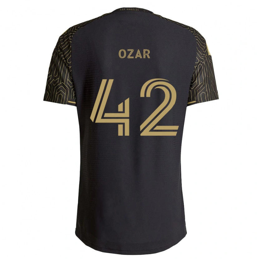 DanxenキッズMiles Ozar#42茶黒ホームシャツ2026/27ジャージーユニフォーム