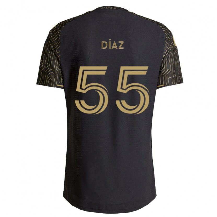 DanxenキッズÉrick Díaz#55茶黒ホームシャツ2026/27ジャージーユニフォーム
