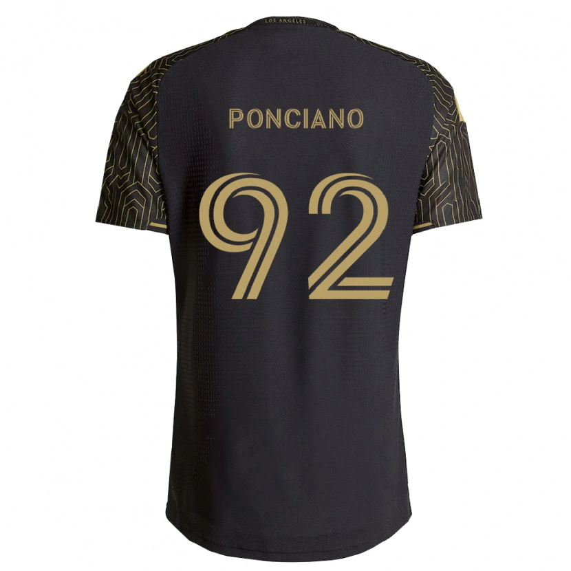 DanxenキッズEmir Ponciano#92茶黒ホームシャツ2026/27ジャージーユニフォーム