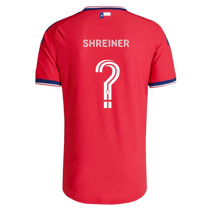 Danxenキッズルーク・シュライナー#0赤青白ホームシャツ2026/27ジャージーユニフォーム