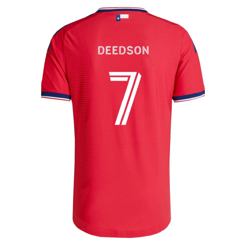 Danxenキッズルーシャス・ドン・ディードソン#7赤青白ホームシャツ2026/27ジャージーユニフォーム