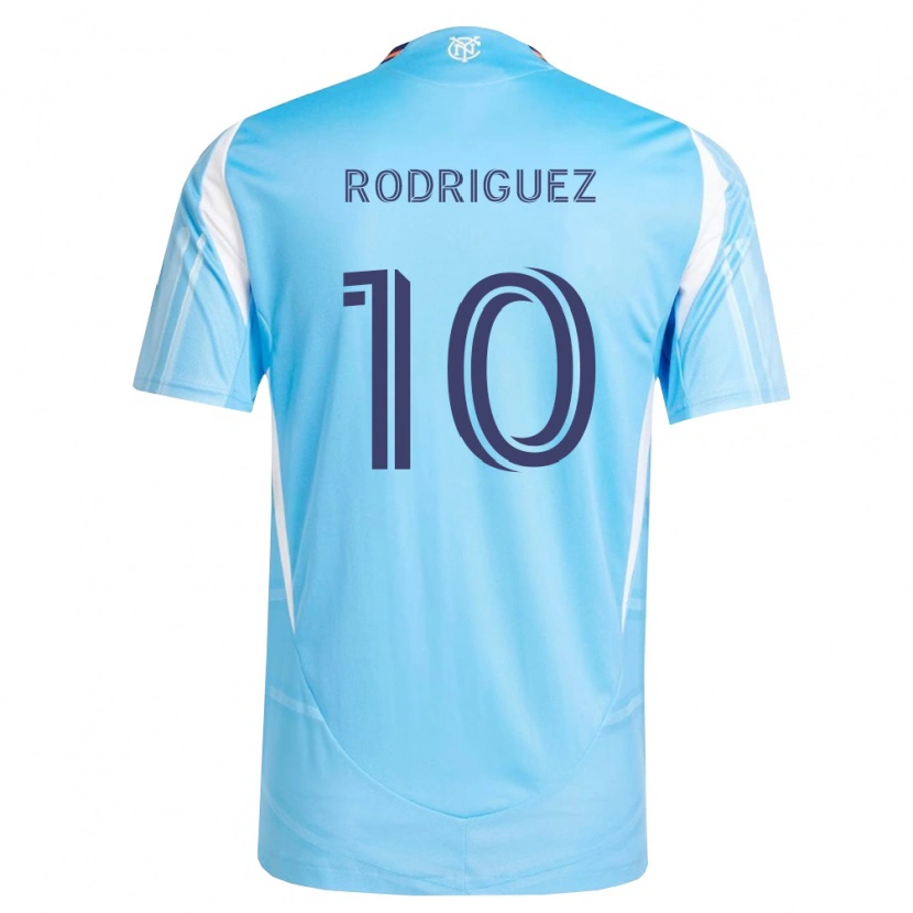 Danxenキッズサンティアゴ・ロドリゲス#10空色白ホームシャツ2026/27ジャージーユニフォーム