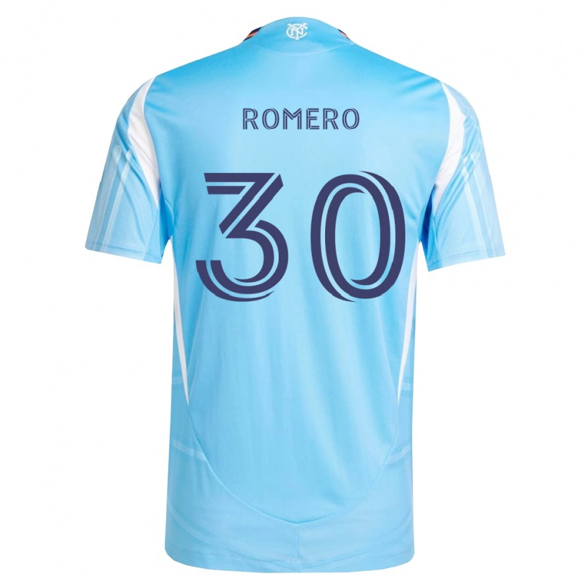 Danxenキッズトマス・ロメロ#30空色白ホームシャツ2026/27ジャージーユニフォーム