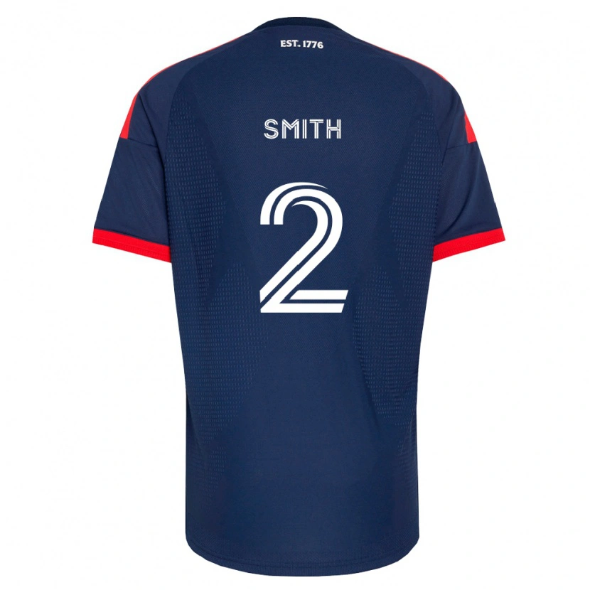 DanxenキッズJared Smith#2ロイヤルブルー赤白ホームシャツ2026/27ジャージーユニフォーム