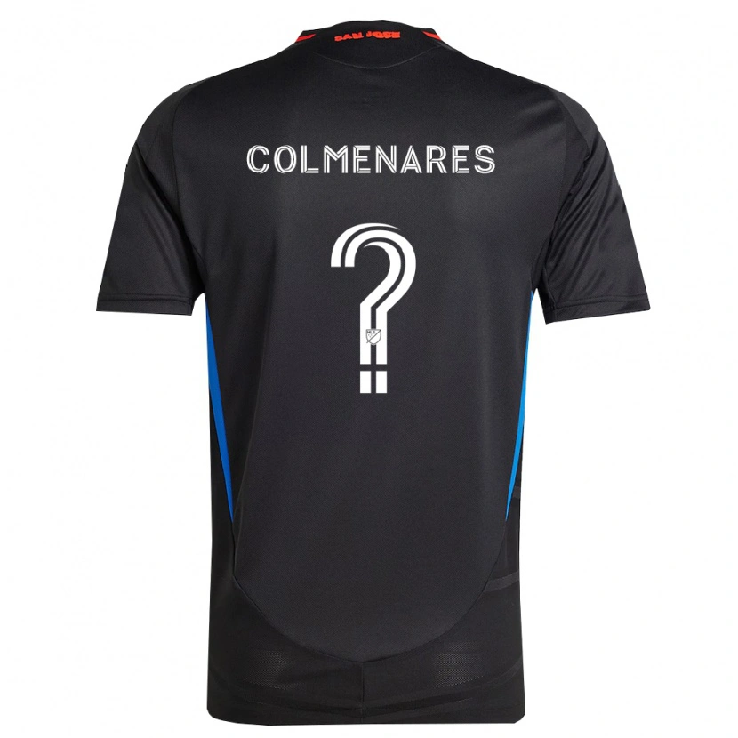 DanxenキッズMateo Colmenares#0青白黒ホームシャツ2026/27ジャージーユニフォーム