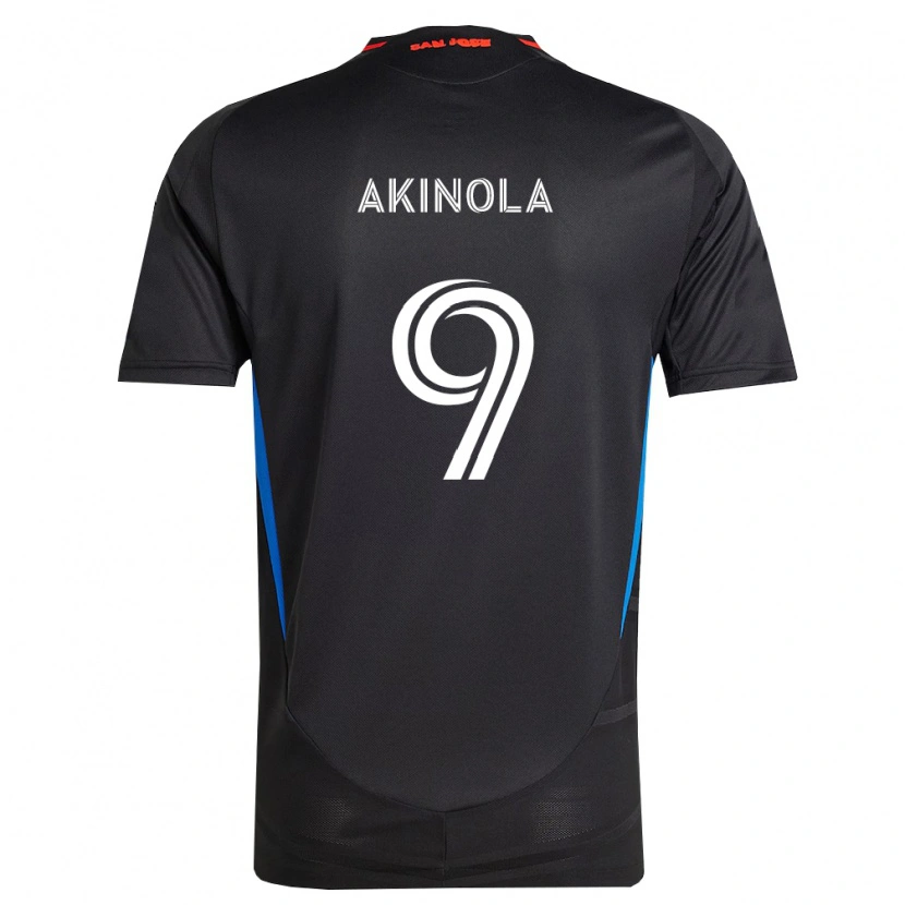 Danxenキッズエイオ・アキノラ#9青白黒ホームシャツ2026/27ジャージーユニフォーム