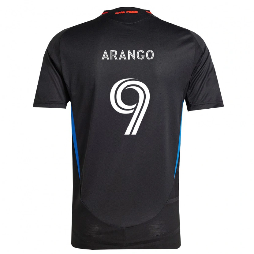 Danxenキッズクリスティアン・アランゴ#9青白黒ホームシャツ2026/27ジャージーユニフォーム