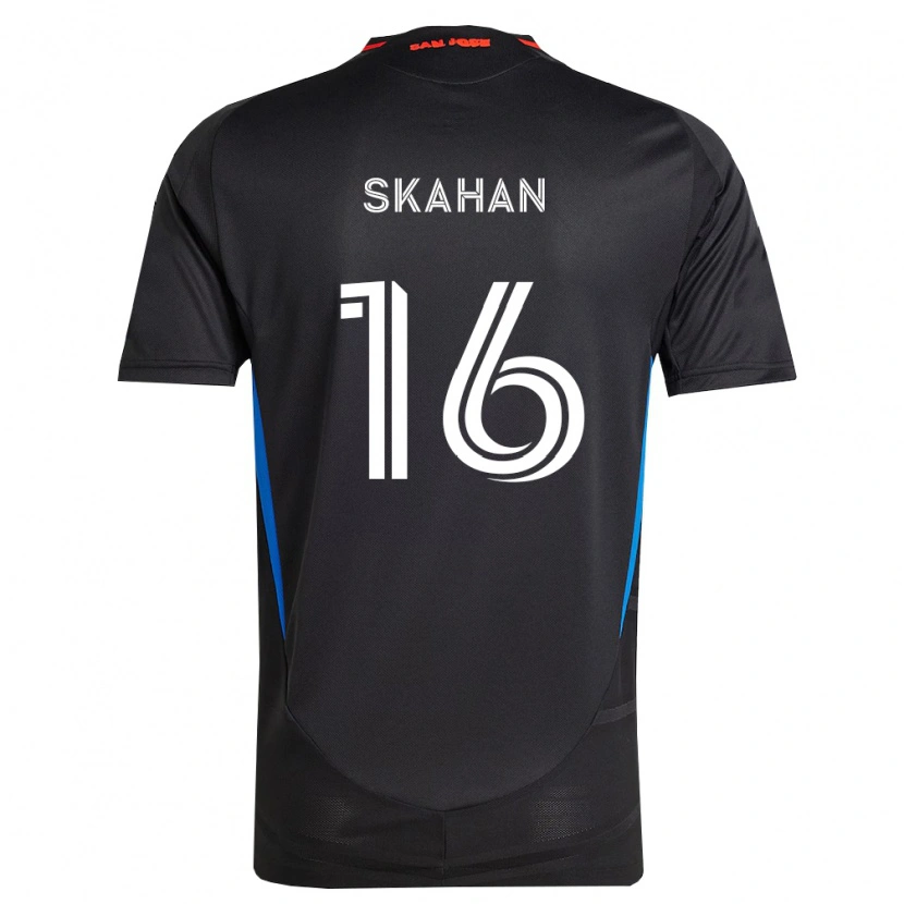 Danxenキッズジャック・スカハン#16青白黒ホームシャツ2026/27ジャージーユニフォーム