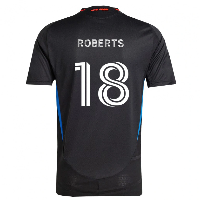 Danxenキッズリード・ロバーツ#18青白黒ホームシャツ2026/27ジャージーユニフォーム