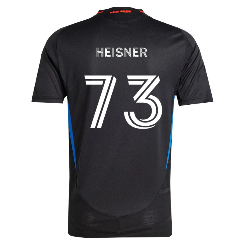 DanxenキッズJacob Heisner#73青白黒ホームシャツ2026/27ジャージーユニフォーム