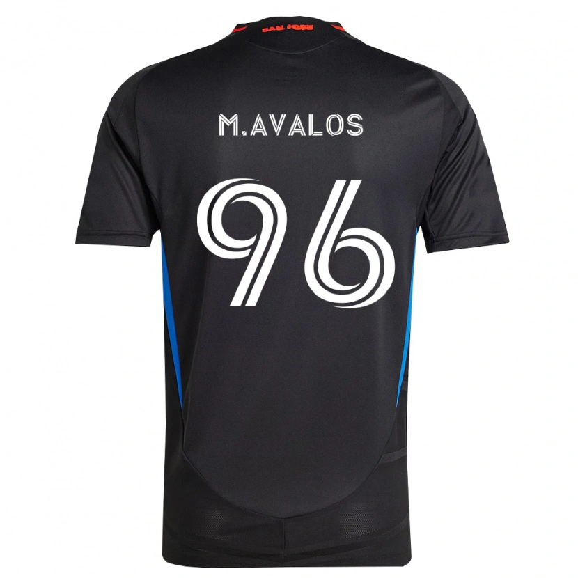 DanxenキッズMarcelo Ávalos#96青白黒ホームシャツ2026/27ジャージーユニフォーム