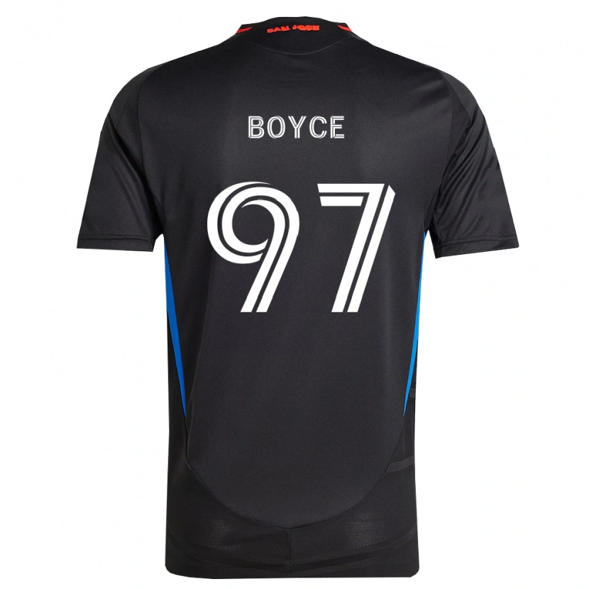 DanxenキッズWarren Boyce#97青白黒ホームシャツ2026/27ジャージーユニフォーム