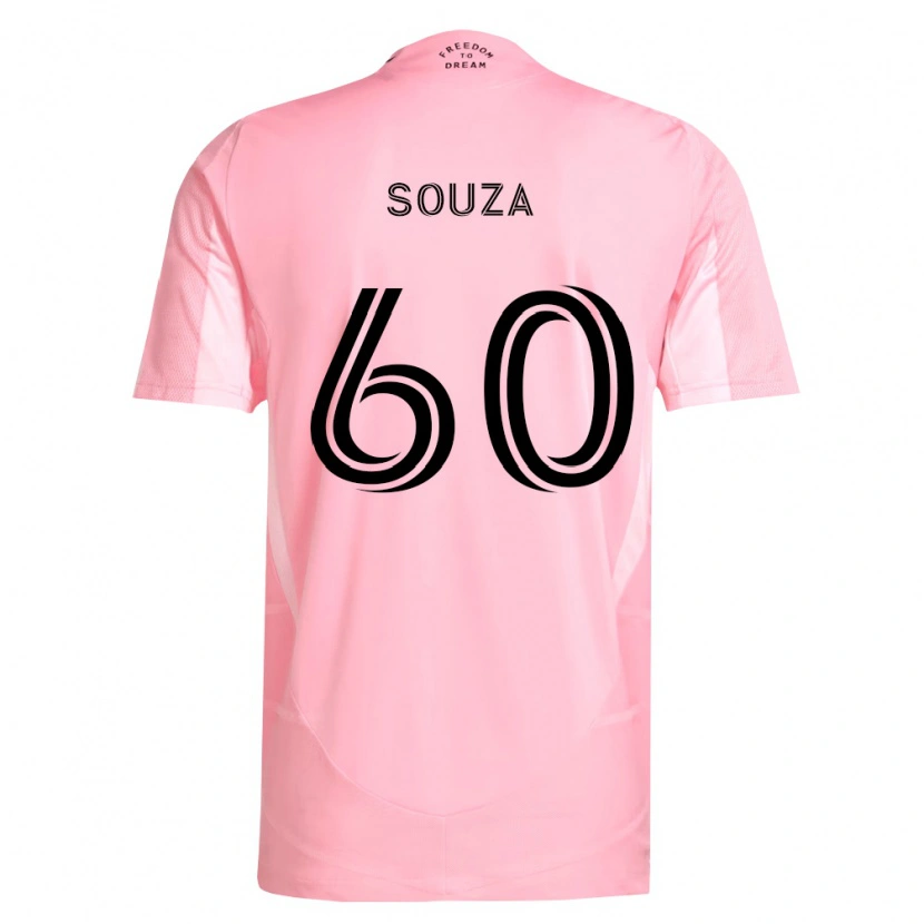 DanxenキッズBrandon Souza#60ピンク黒ホームシャツ2026/27ジャージーユニフォーム