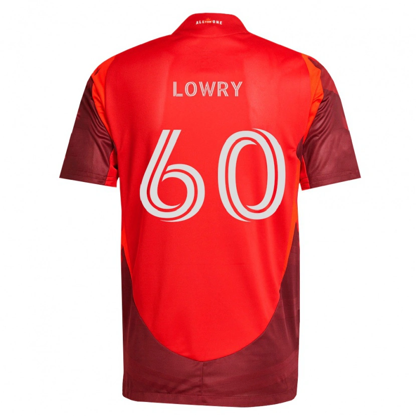 DanxenキッズBenjamin Lowry#60バーガンディ赤ホームシャツ2026/27ジャージーユニフォーム