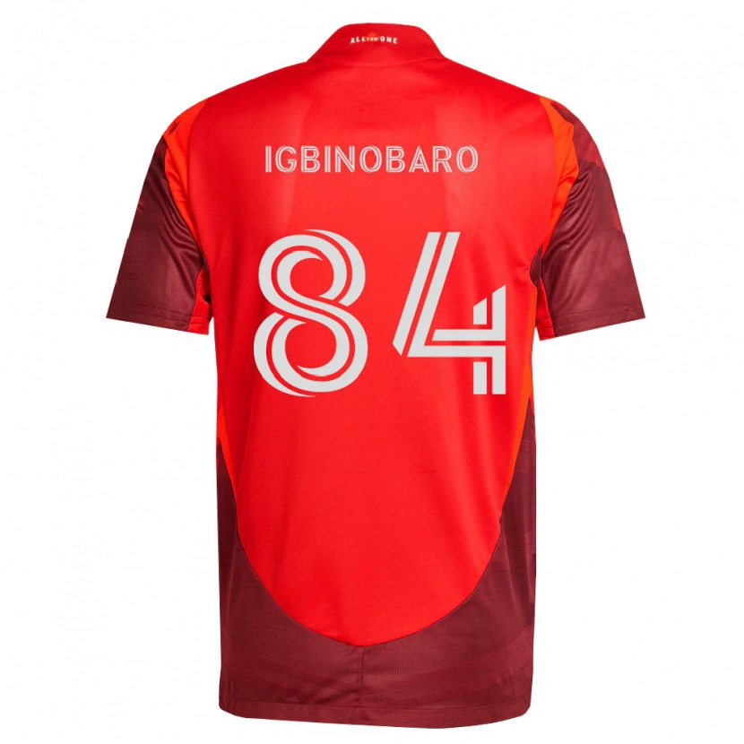 Danxenキッズフィリップ・イグビノバロ#84バーガンディ赤ホームシャツ2026/27ジャージーユニフォーム