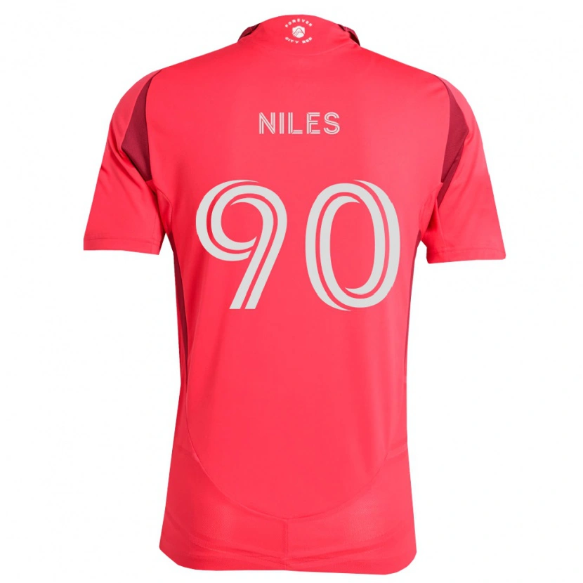 DanxenキッズEddie Niles#90マゼンタ白ホームシャツ2026/27ジャージーユニフォーム