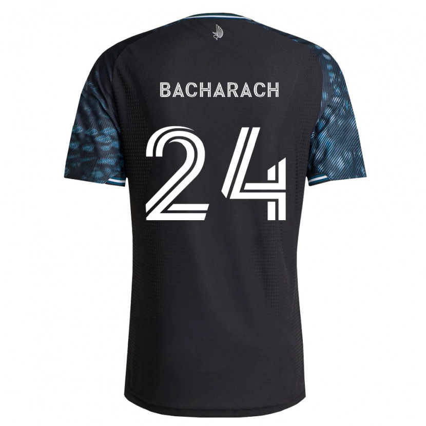 Danxenキッズウーゴ・バカラック#24黒白ホームシャツ2026/27ジャージーユニフォーム