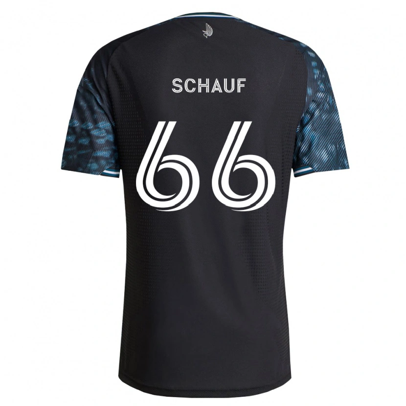 DanxenキッズBrody Schauf#66黒白ホームシャツ2026/27ジャージーユニフォーム