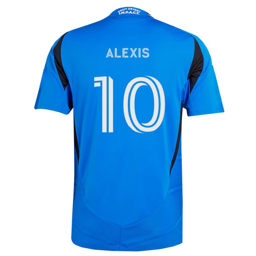 Danxenキッズアレクシス・サンチェス#10青白黒ホームシャツ2026/27ジャージーユニフォーム